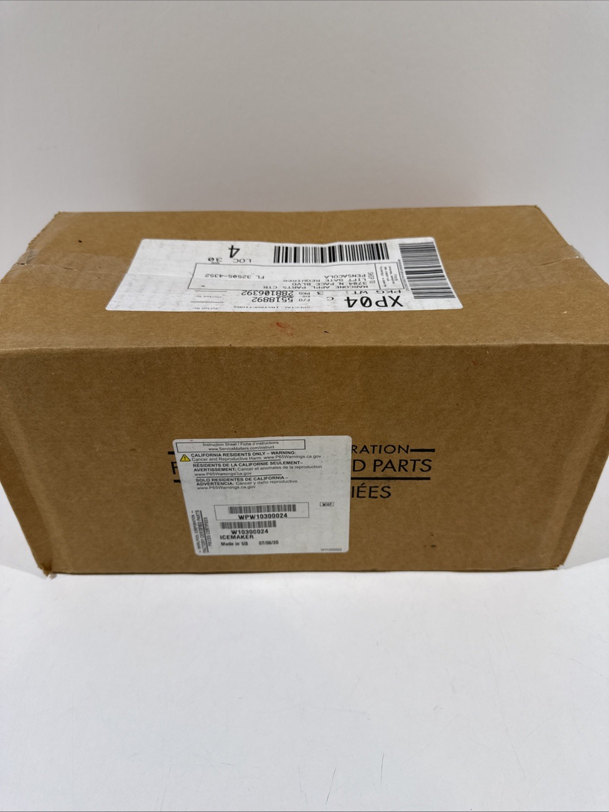 NEW Genuine Whirlpool WPW10300024 Refrigerator Ice Maker W10300024 *FREE SHIP* gallery