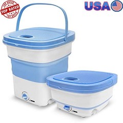 Portable Mini Washing Machine Compact Energy Saving Foldable For Camping Travel