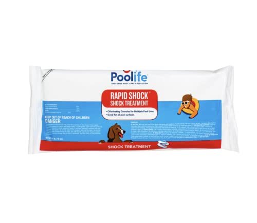 Poolife RapidShock 68% Chlorine Pool Shock 1 lb Bags - 12 Pack gallery