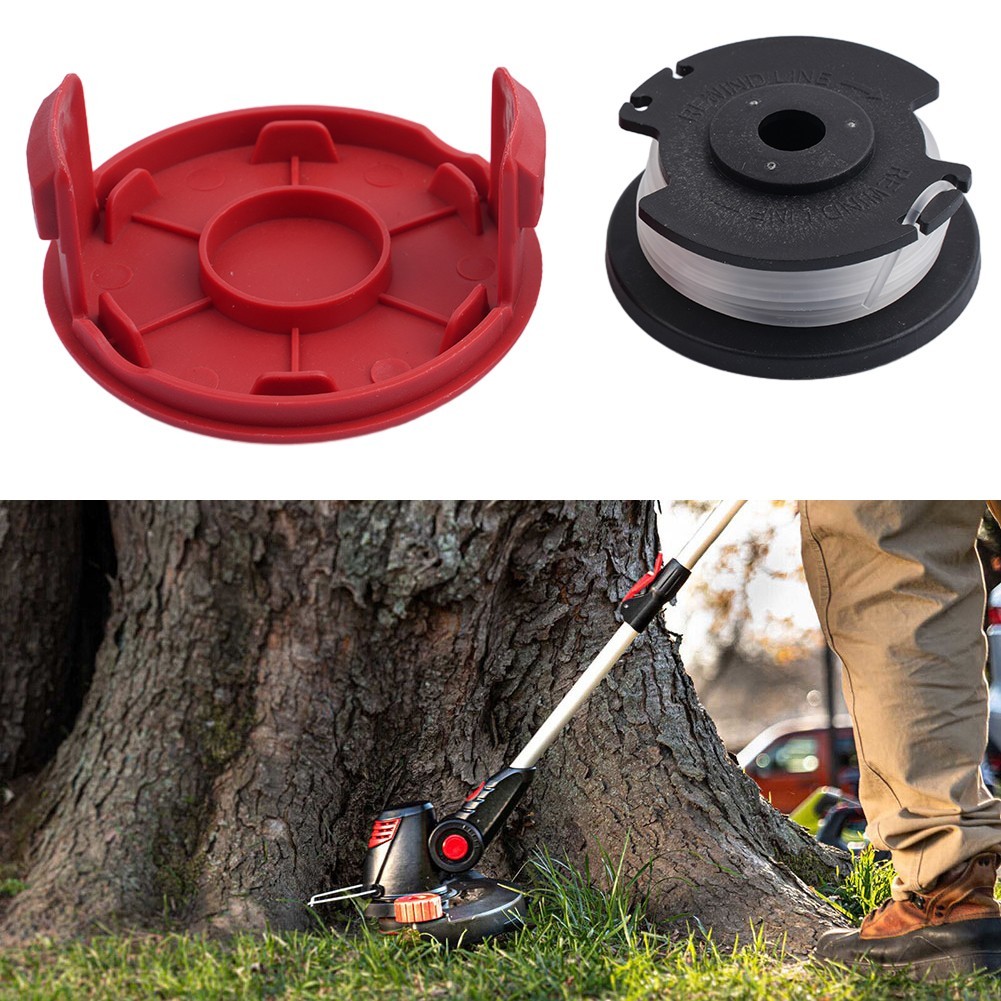 Long Lasting Spool Trimmer Line and Cap Cover Compatible with HT21 401 003 02 gallery