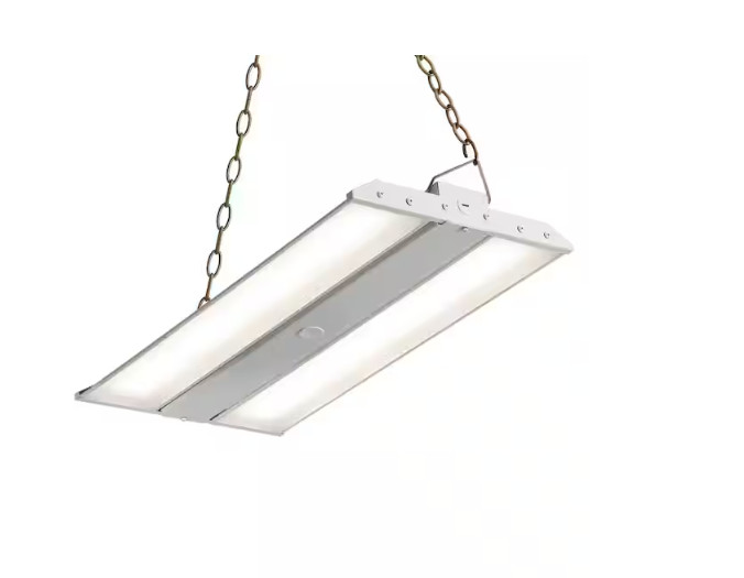 JONATHAN Y 1.98 ft. 220-Watt Equivalent Integrated LED White Shop High Bay Light gallery