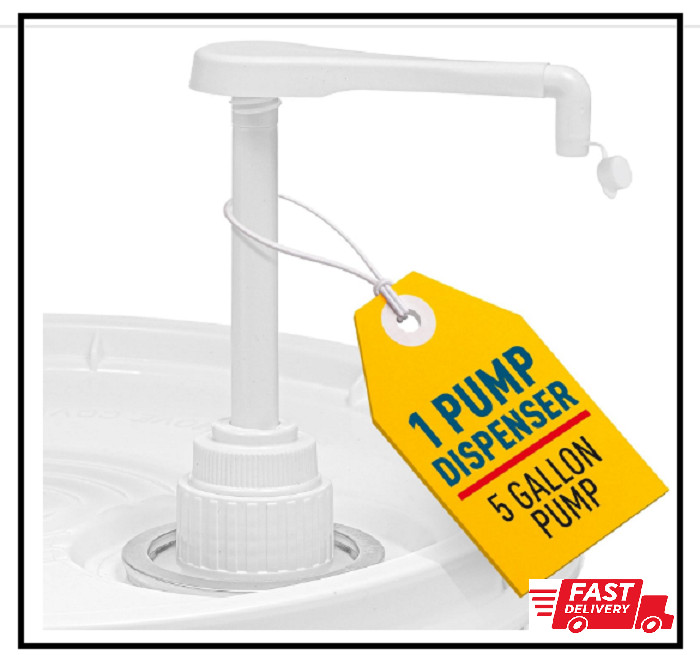 Heavy-Duty 5-Gallon Bucket Pump – For Oil, Detergent, Soap & More, with Leak-Pro gallery