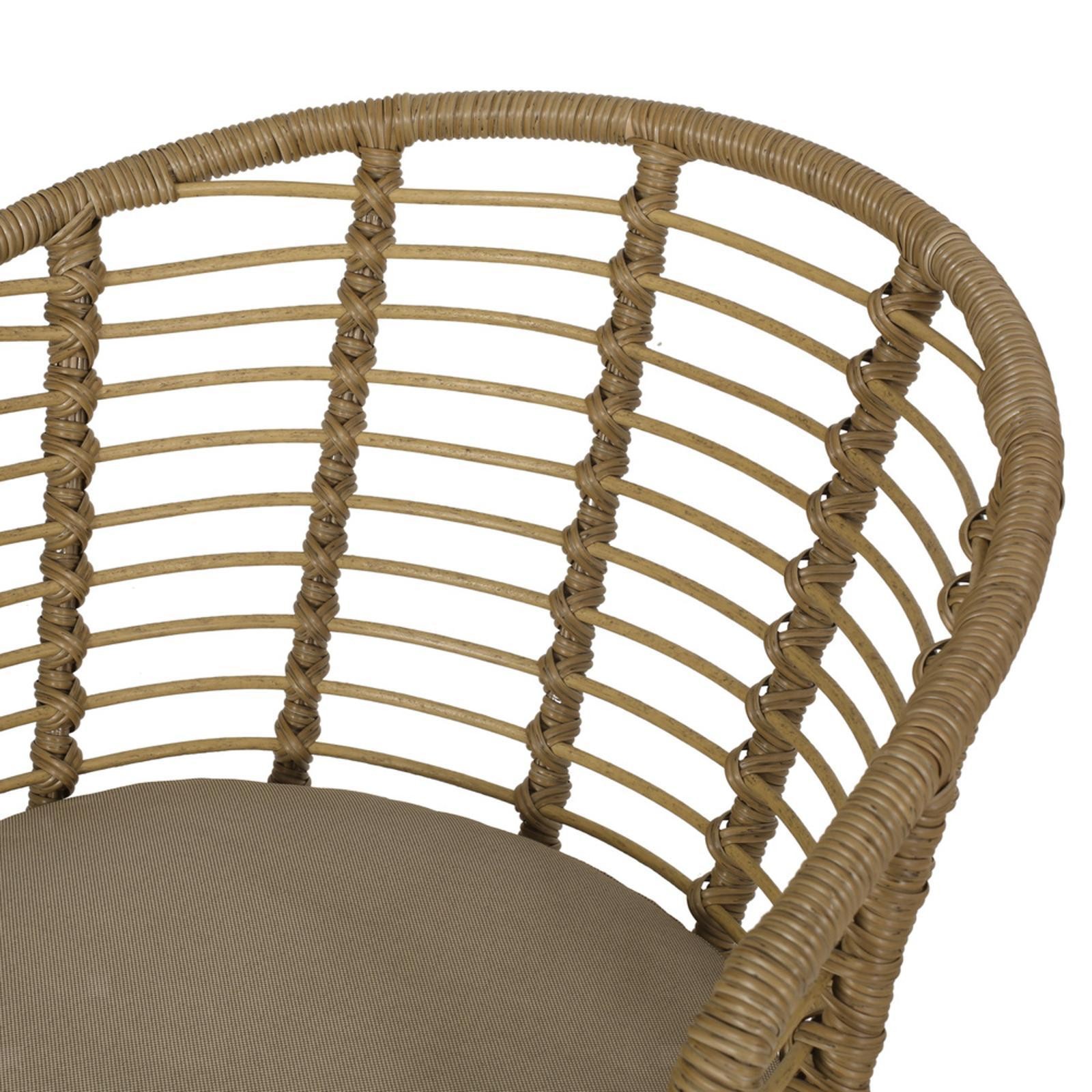 CHAIR - Minimalist Outdoor Seating with Poly Rattan Frame, Weather-Resistant gallery