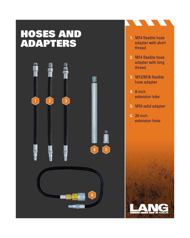 Lang Tools TU-30A Compression Tester Set gallery