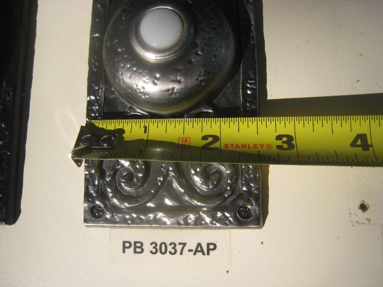 Teiber Craftmade PB3037-AP Traditional Surface Mount Doorbell - Antique PEWTER gallery