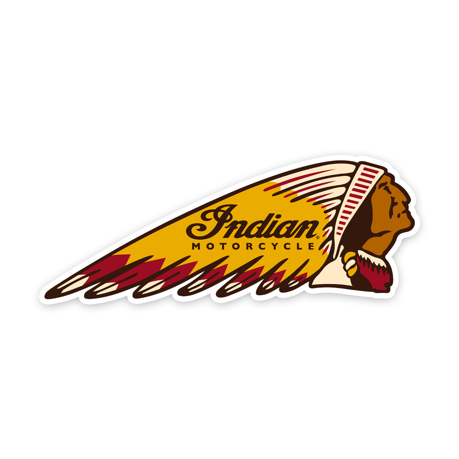 Indian Motorcycle Sticker 4 inch Vinyl Decal Motorcycle High Quality Polaris gallery