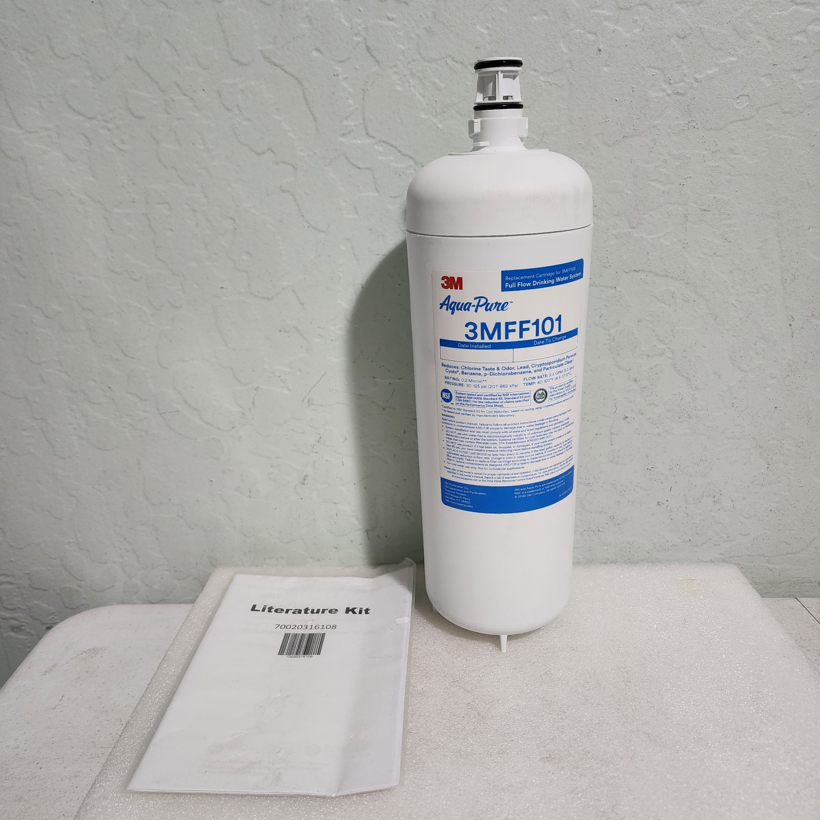 Aqua-Pure FF101 Replacement Water Filter Cartridge for Aqua-Pure System 3M FF100 gallery