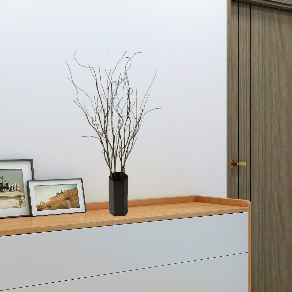 Artificial Curly Willow Branches, Decorative Dry Twigs, 30.7 Inches Sticks gallery
