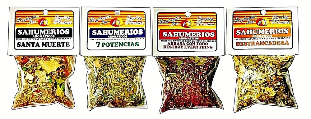 GROUP A SAHUMERIO HERBAL INCENSE BLEND- MISTURA ERVAL DO INCENSO 3/4 OZ. 21 G