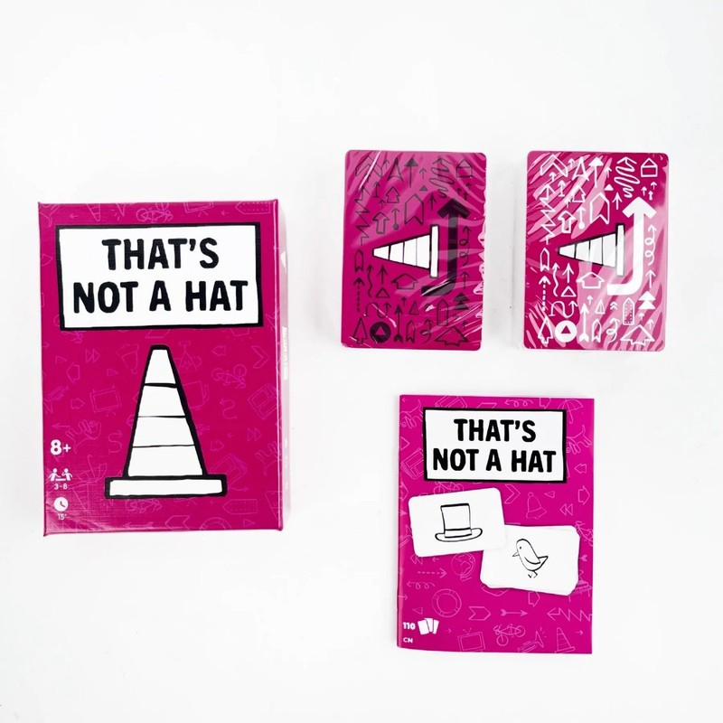 That'S Not a Hat - Fun Bluffing & Memory Party Game for All Ages Components gallery