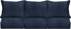 Trupedic X Sunbrella – Deep Seating Sofa Pillow and Cushion Set, 23 in X 25 in X