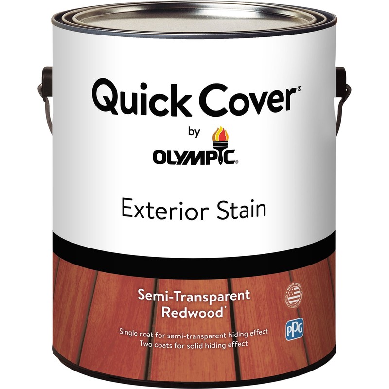 Quick Cover Cedar Semi-Transparent Interior/Exterior Wood Stain, 1 Gallon gallery