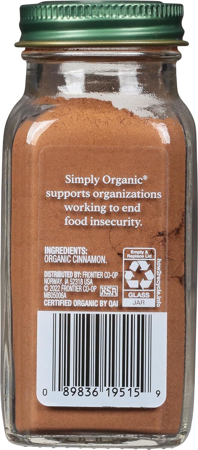 Ceylon Ground Cinnamon, 2.08 Ounce, Non-Gmo Organic Cinnamon Powder gallery