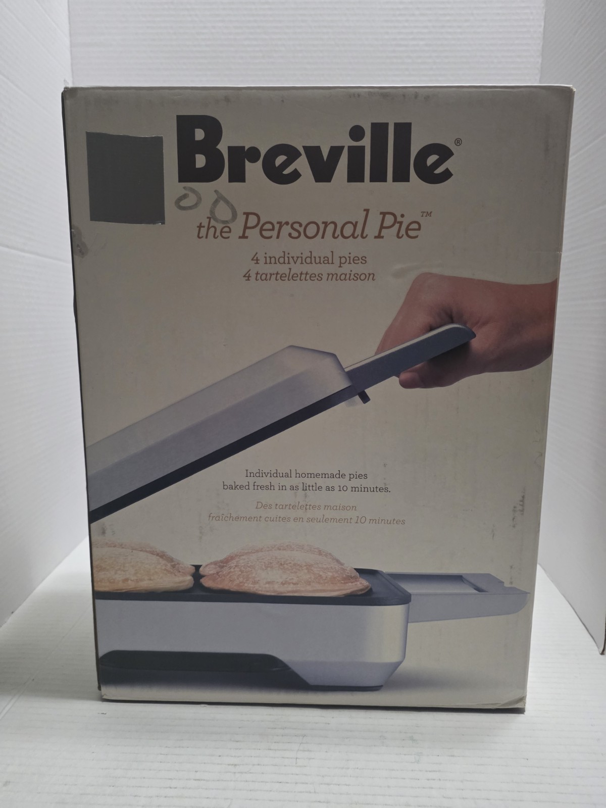 Breville BPI640XL 4-Pie Electric Maker Non-Stick Silver Black Heat-Resistant gallery