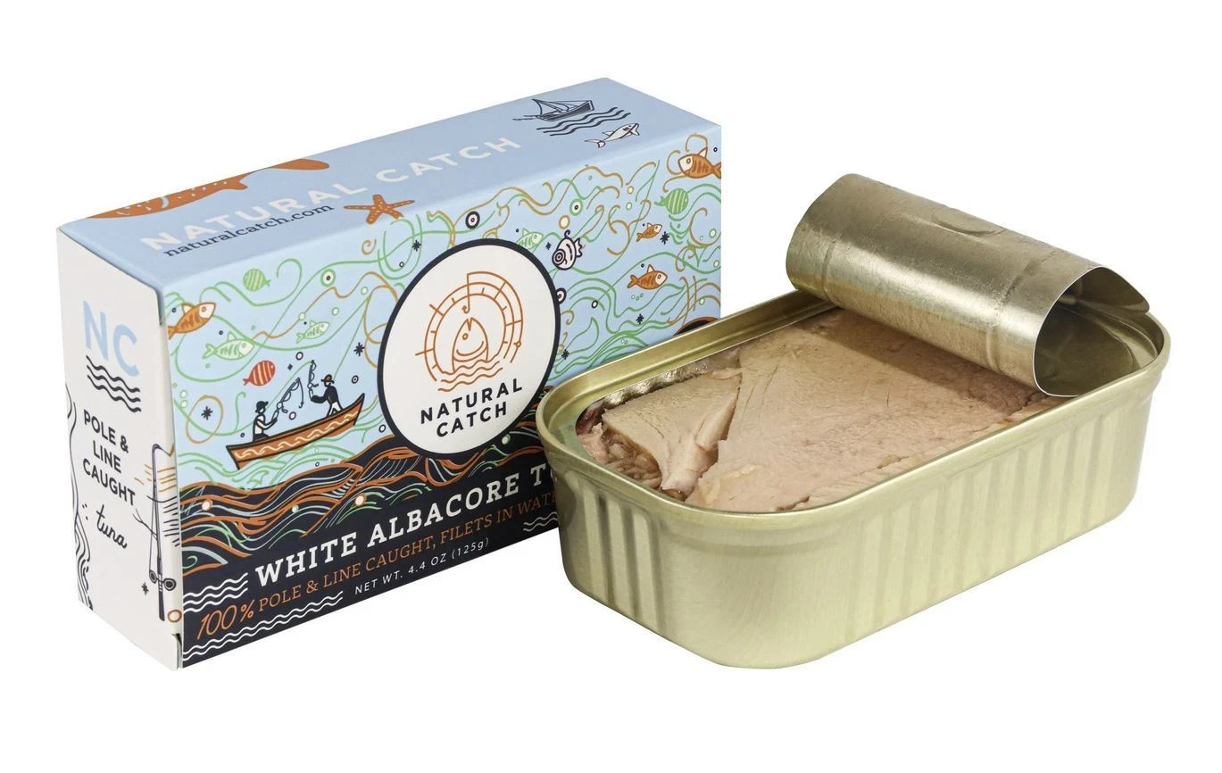 12Pack Natural Catch White Albacore Tuna Filets in Water 4.4 Oz Tins gallery