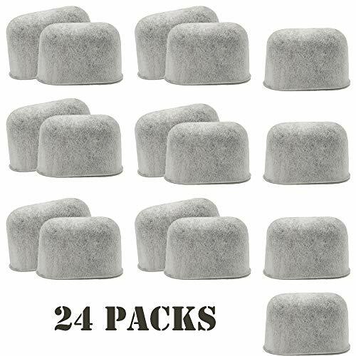 Blendin 24 Pack Charcoal Water Filter, Compatible with Cuisinart DCC-RWF Coffee