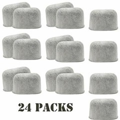 Blendin 24 Pack Charcoal Water Filter, Compatible with Cuisinart DCC-RWF Coffee