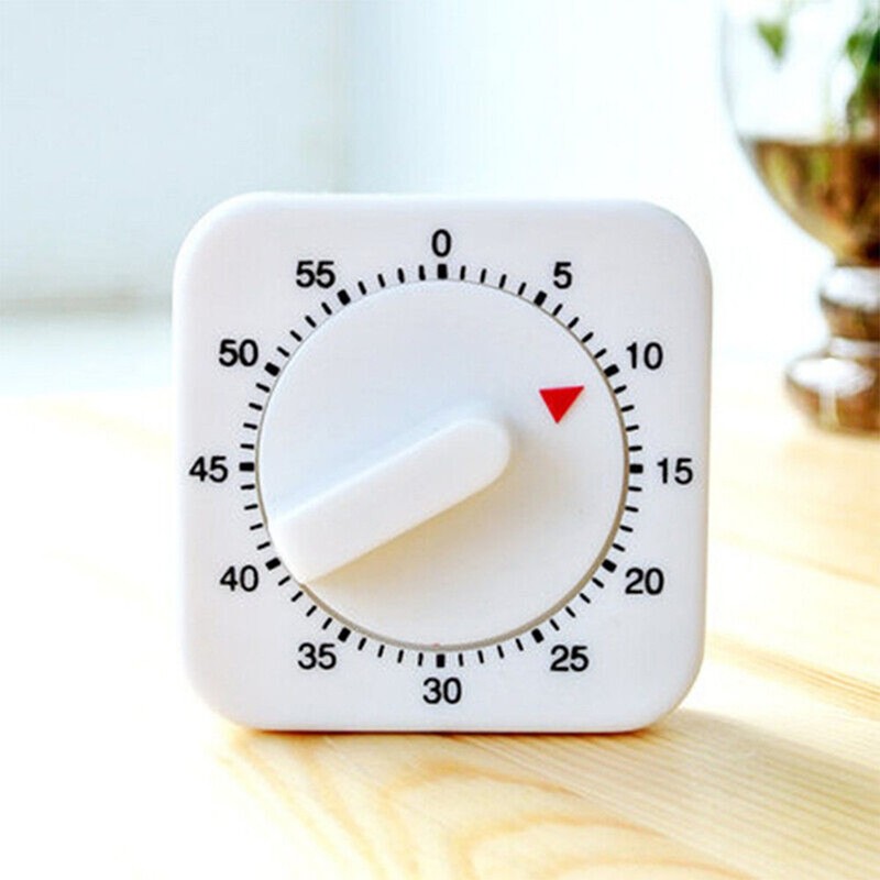 Mechanical Timer Game Count Down Counter 1Hr/60Min Alarm Kitchen Cooking Tool M gallery