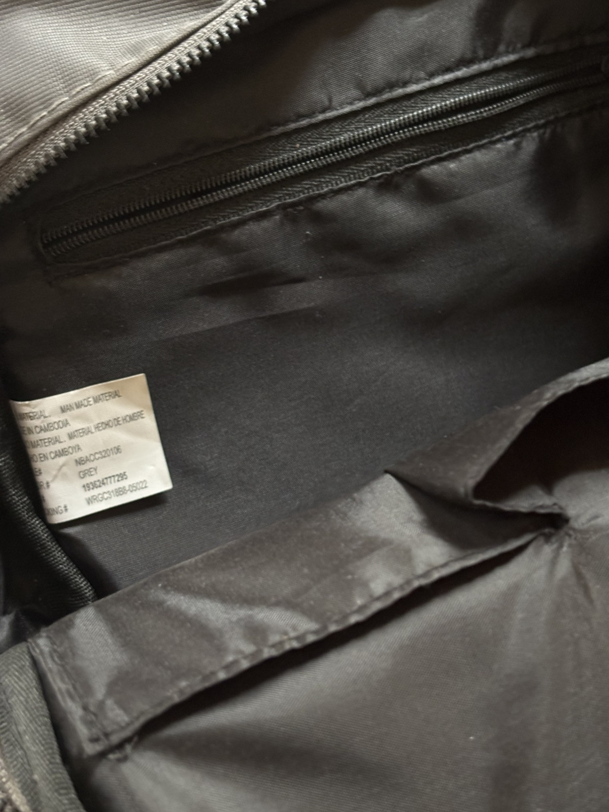 Unbranded Nylon Sling Bag Long Adjust Straps Multi Compartment Backpack 4