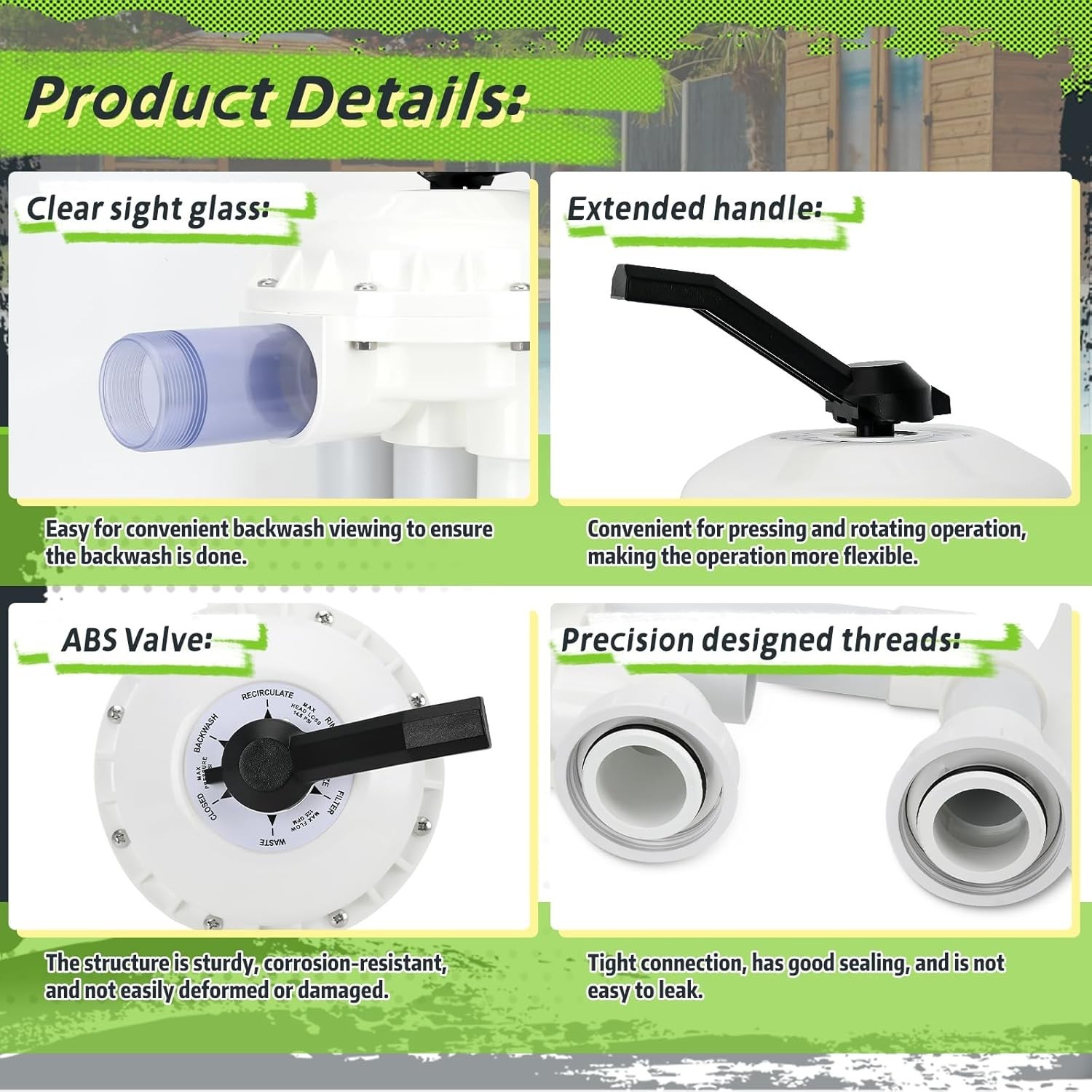 261050 2-Inch HiFlow Multiport Valve Side Mount Replacement with Plumbing Comp.. gallery