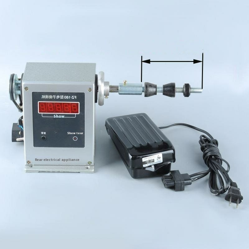 Electric counting winding machine Adjustable type semi-automatic winding Tool gallery