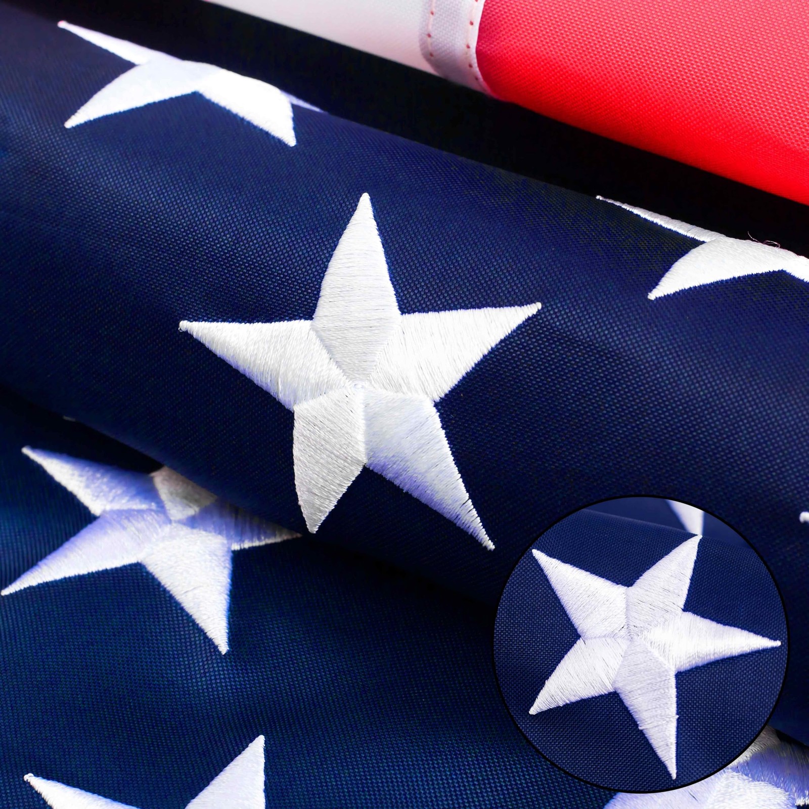 American flag 3x5 FT for Outside, Heavy Duty Polyester USA Flag Outdoor with ... gallery