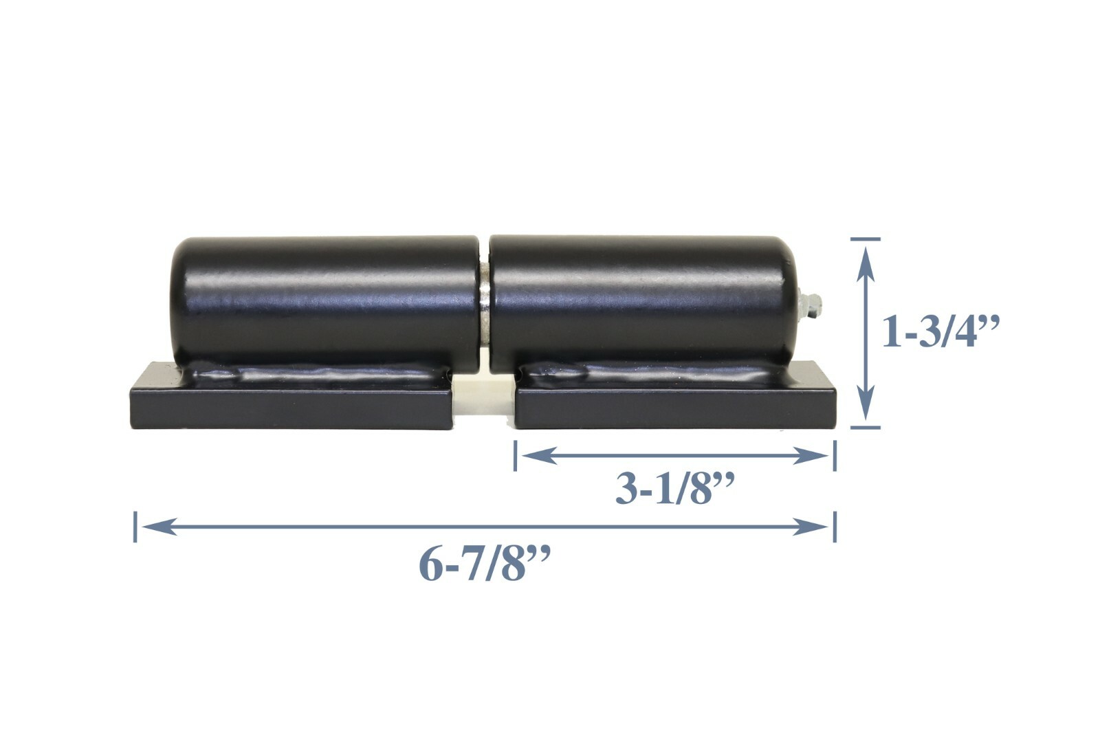 7" Barrel Hinge | GatorPro | Heavy Duty Pair Weld on Metal Gates Doors | 4 Pack gallery