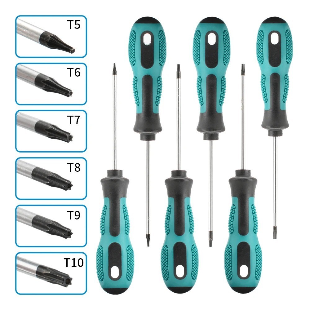 Magnetic Torx Screwdriver Set T5 T6 T7 T8 T9 T10 T15 T20 T25 T27 T30 Tool Kit gallery