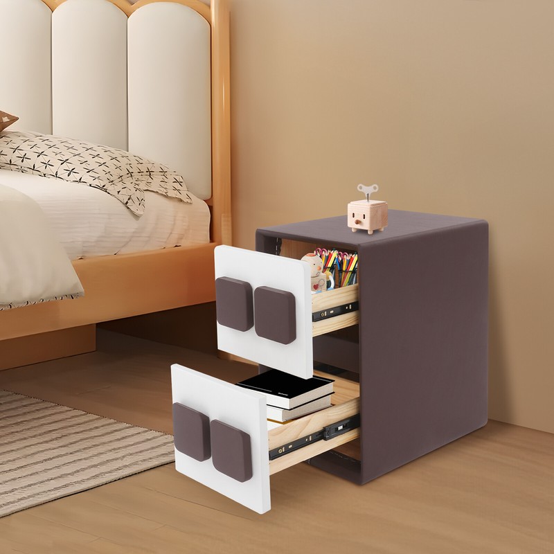 Modern Minimalist End Table, Bedside Table for Bedrooms, Modern Nightstand gallery