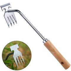 Orelex Weed Puller Tool, Pulling Weeding Garden Silver