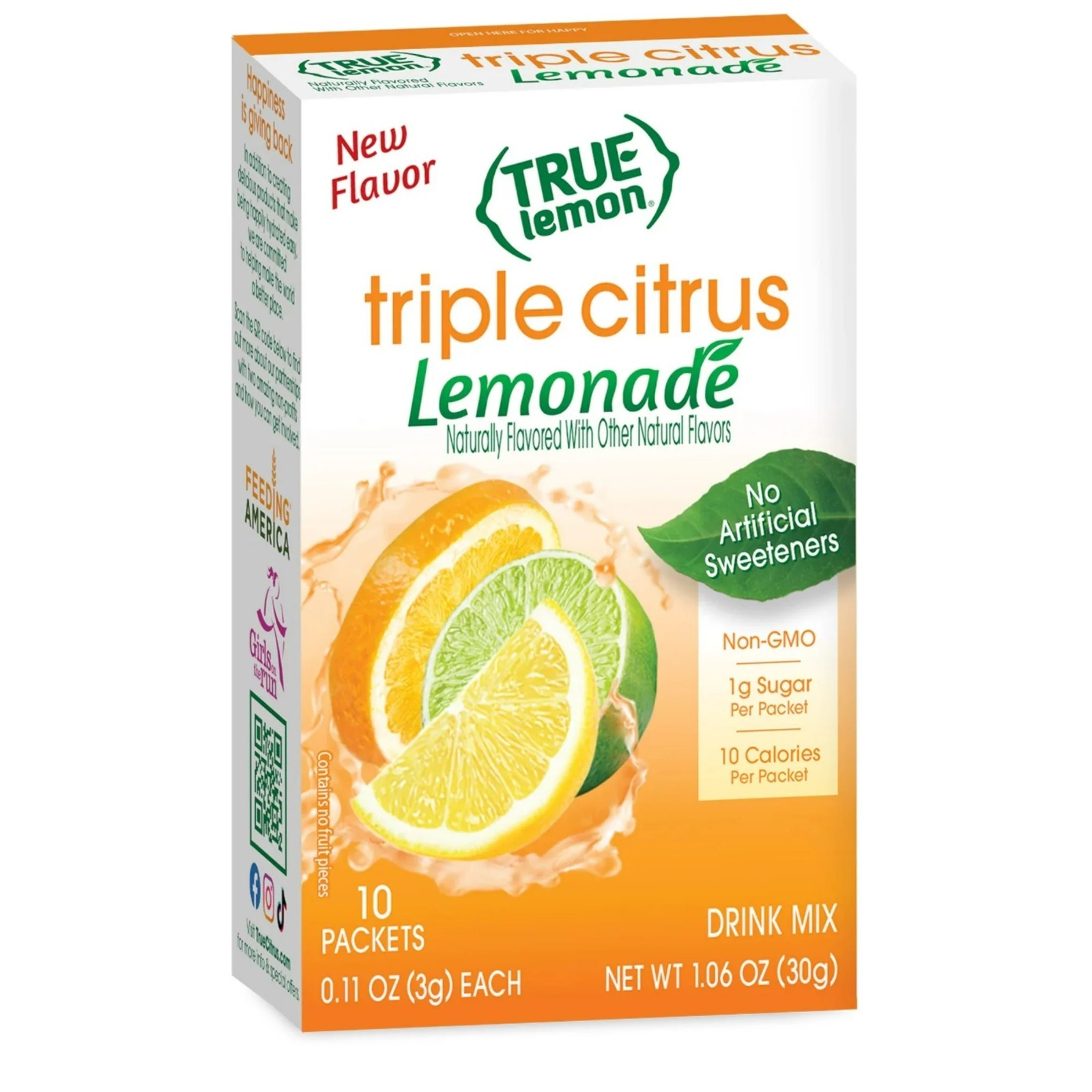True Lemon Triple Citrus Mix, 10 Cal, No Artificial Sweeteners, 10 Pack gallery