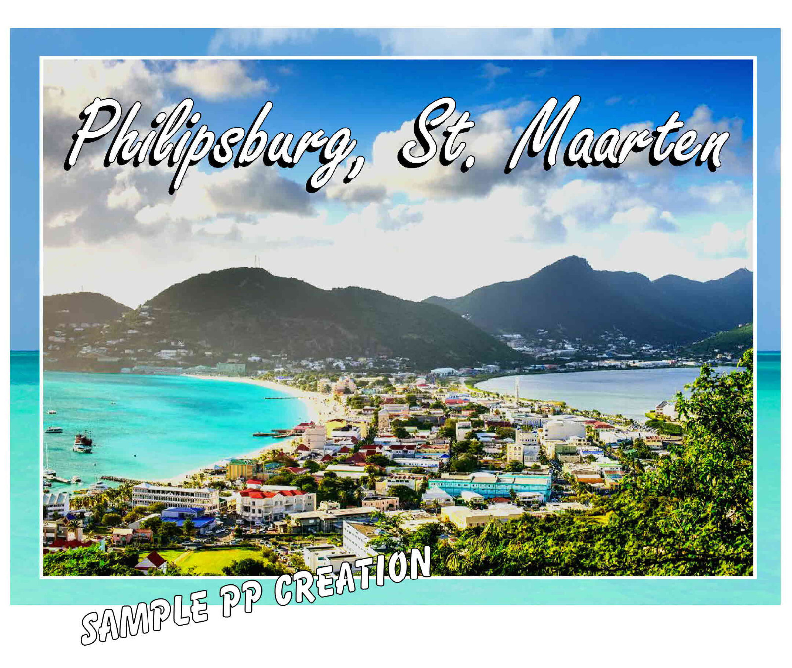 PHILIPSBURG, ST. MAARTEN PHOTO FRIDGE MAGNET 4 X 3 inches TRAVEL gallery