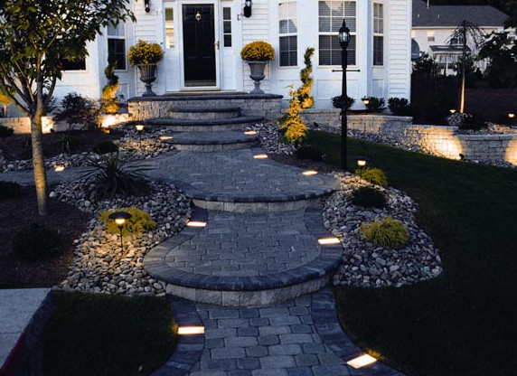 (2 PACK) Kerr Lighting Residential Paver Light 4" x 8" for Patio VOLUME DISCOUNT gallery