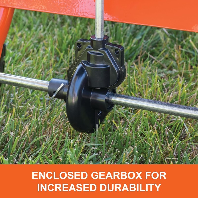 Versatile 85 lb. Tow Spreader with Cable Control – Perfect for Lawn Maintenance gallery
