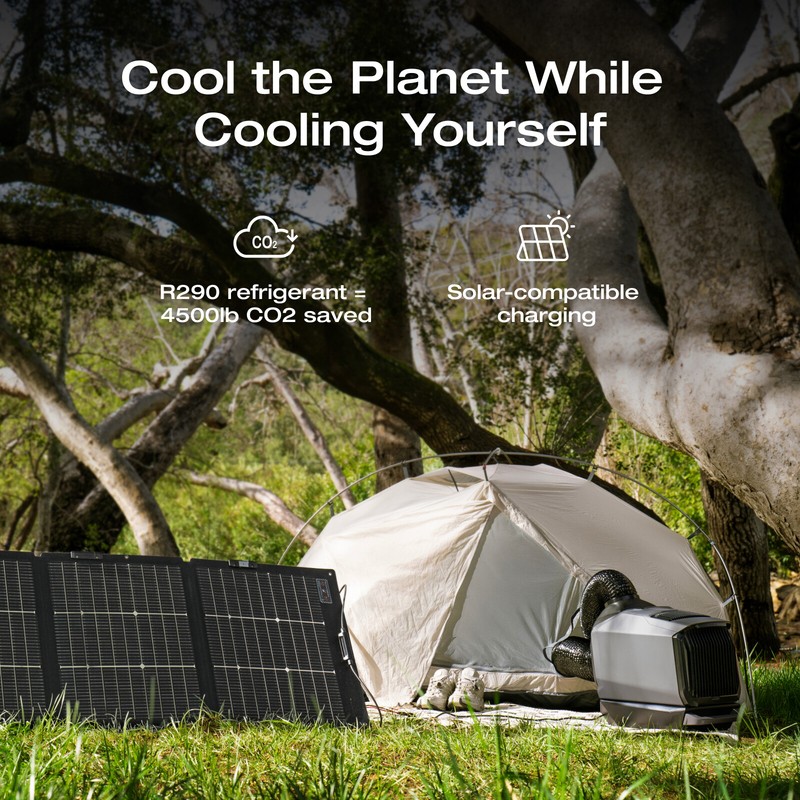 EcoFlow Wave 2 Portable Air Conditioner+Wave 2 Add-On Battery gallery