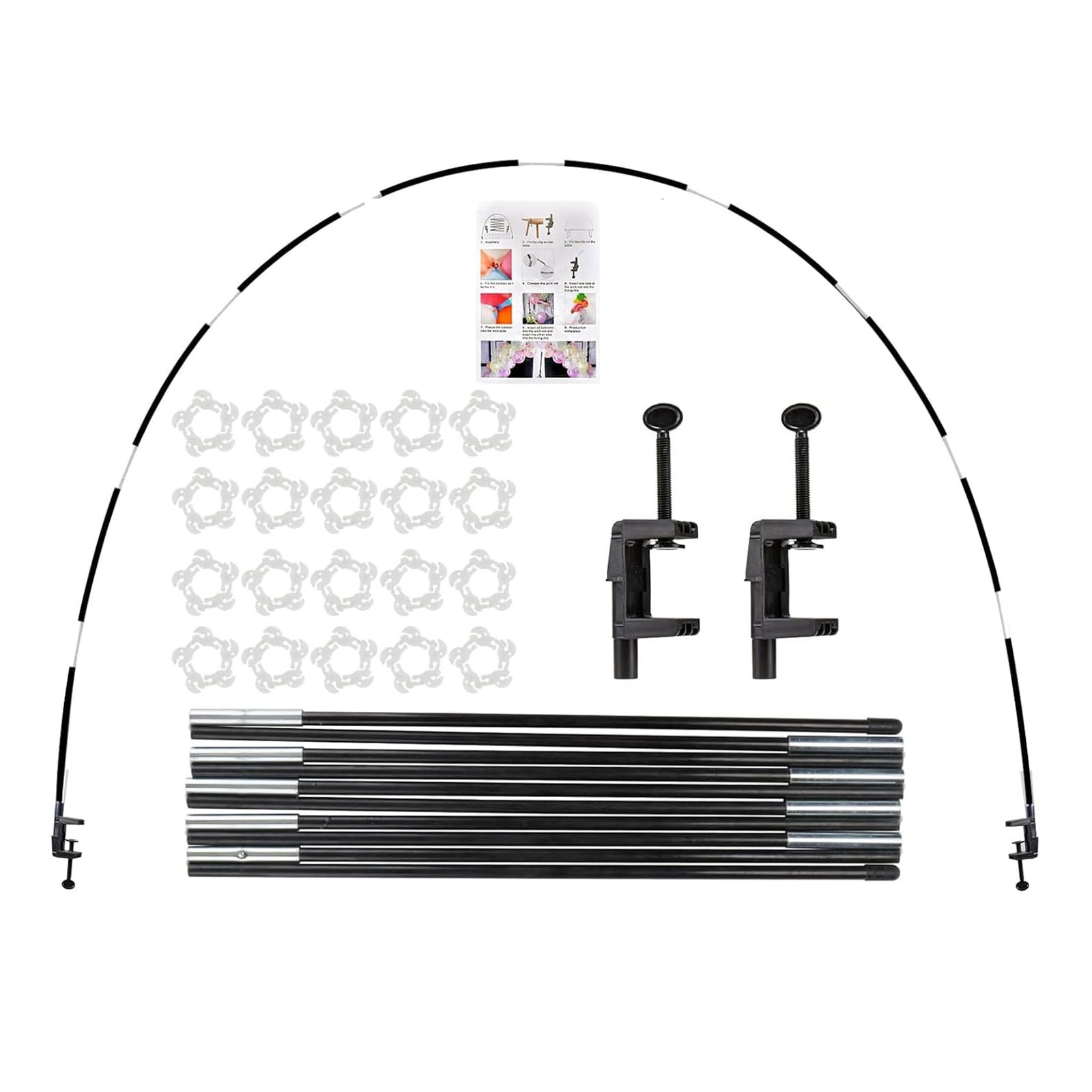 13ft Table Balloon Arch Kit, Balloon Arch Stand Frame for Different Size Tabl... gallery