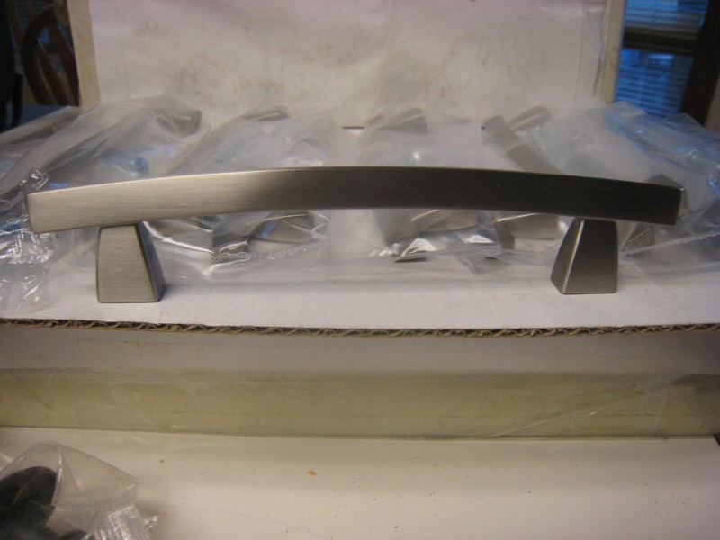 10 yes 10 Used Top Knobs Cabinet Arched Pull 5 Inch (c-c) Brushed Satin Nickel gallery