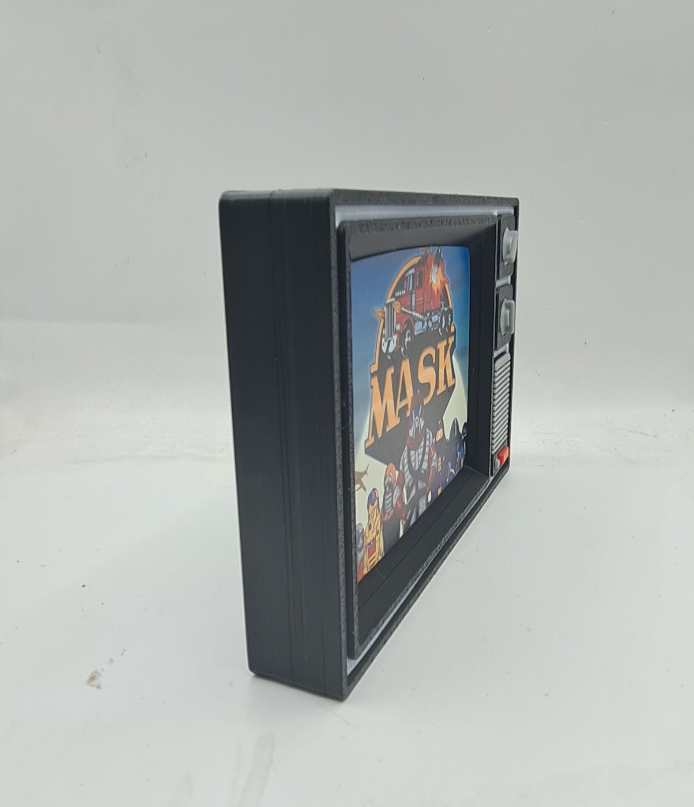 M.A.S.K. Retro TV Display Mobile Armored Strike Kommand 80s Cartoon gallery
