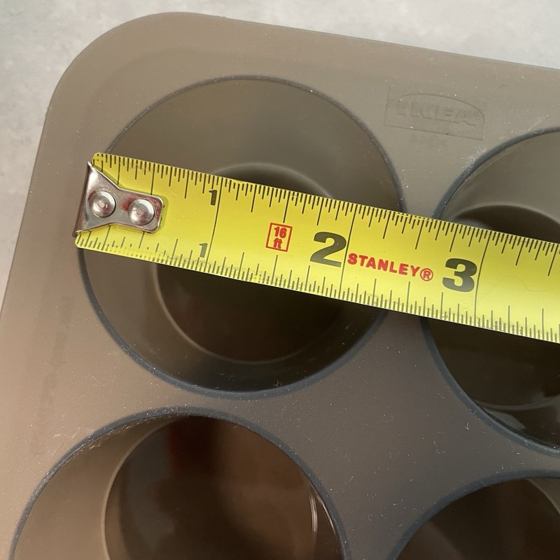 Ice Cube Tray Mold Silicone 1/2 cup ea. Great for Tumblers, Water, Whiskey LARGE gallery