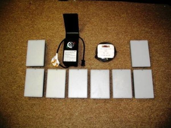 (8-Pack KIT) Kerr Lighting Casino Paver Lights (4.5" x 7") gallery