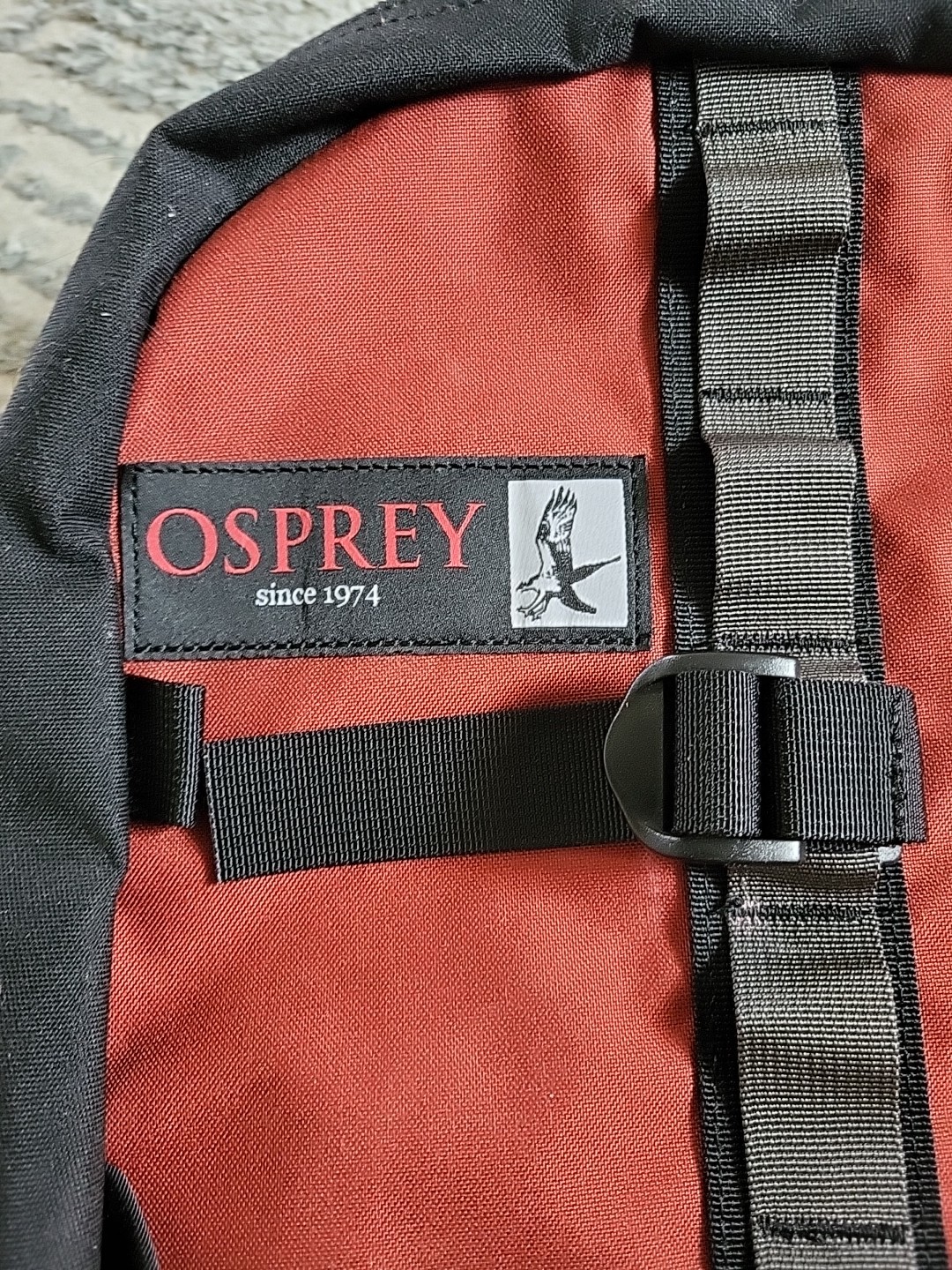 Osprey Heritage Simplex  Black Red Backpack  5