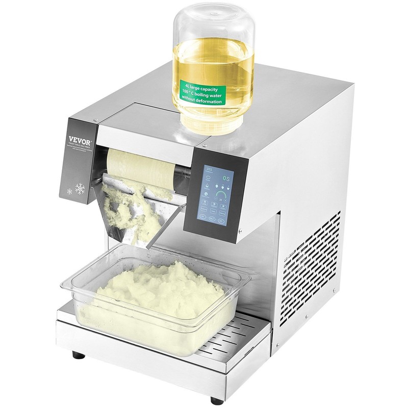 Durable Snowflake Ice Machine 573lb/24h Stainless Steel Housing gallery