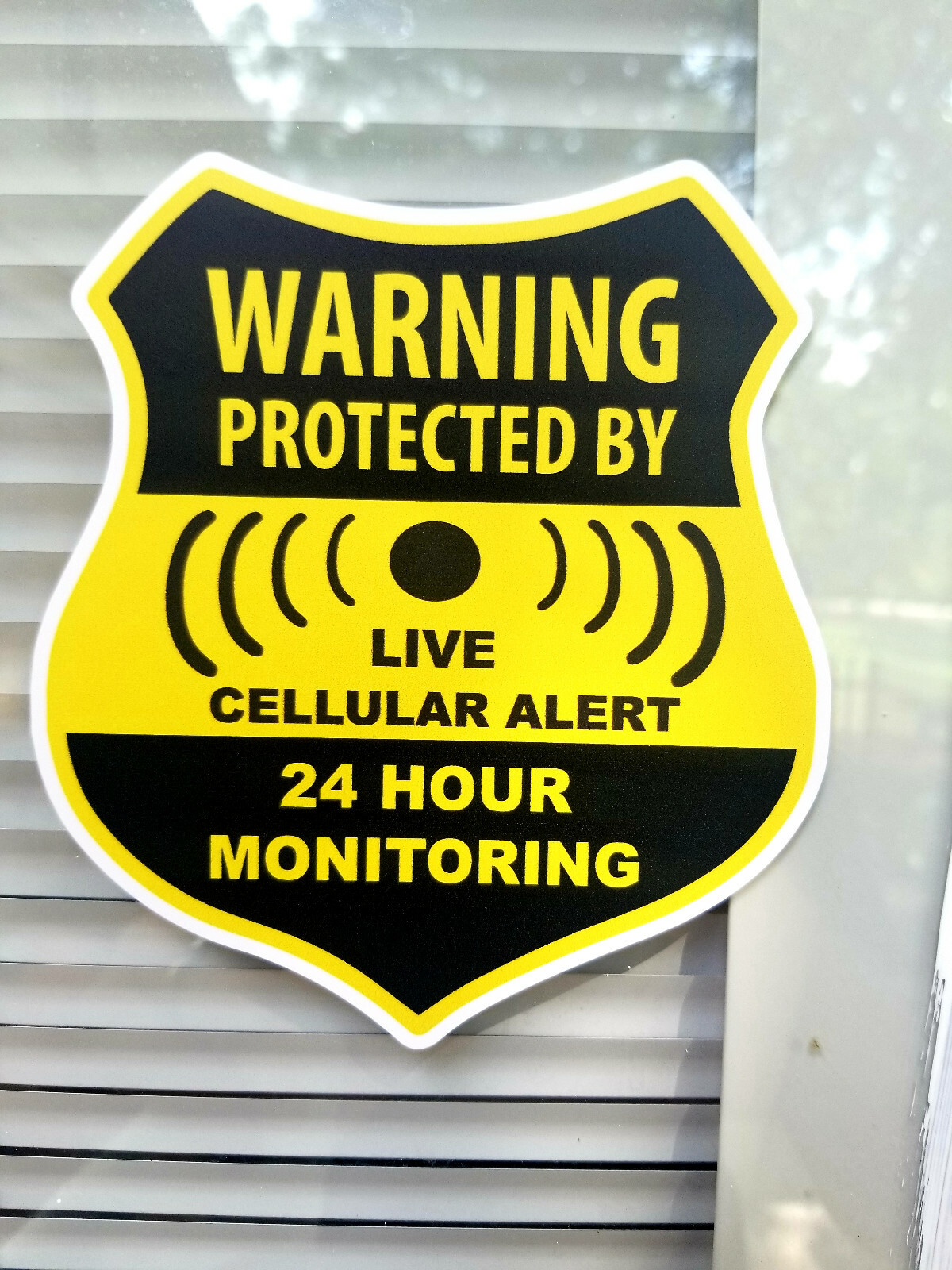 Home CCTV Surveillance Security Camera Video Sticker Warning Decal Window Sign gallery