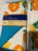 Home Collection , 1 kitchen towel and 1 drying mat, oranges and lemons new gallery