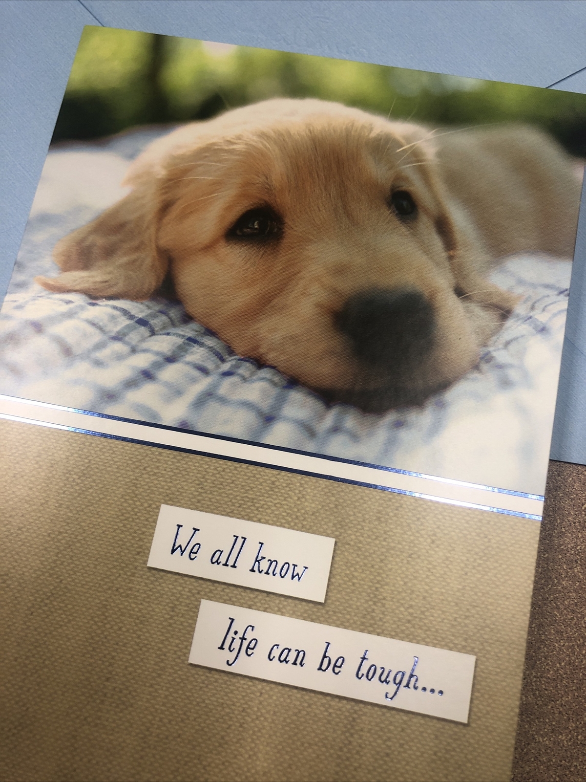 Get Well Stay Strong We All Know Life Can Be Tough 5”x7” Hallmark Greeting Card gallery