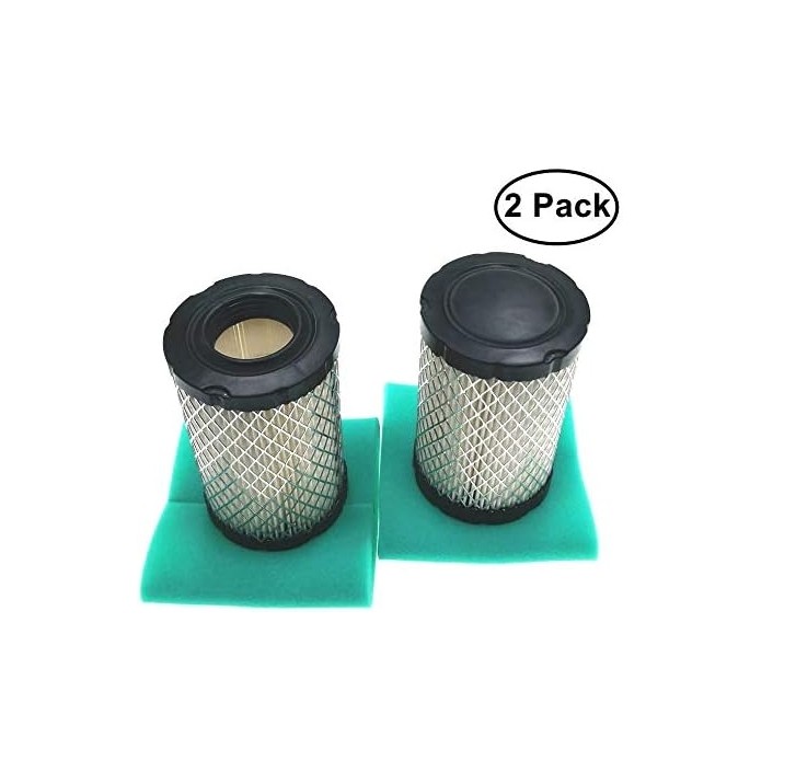2 Pack 796031 Air Filter Replace for BS 992376 590825 591334 594201 Lawn Mowe gallery
