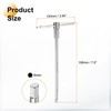 Sliding T-Handle Hex Key Wrench 4/5mm 3-Way Free Sliding Handle, Silver gallery