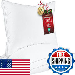 Utopia Bedding Bed Pillows For Sleeping Queen Size White Set Of 2 Soft Fluffy