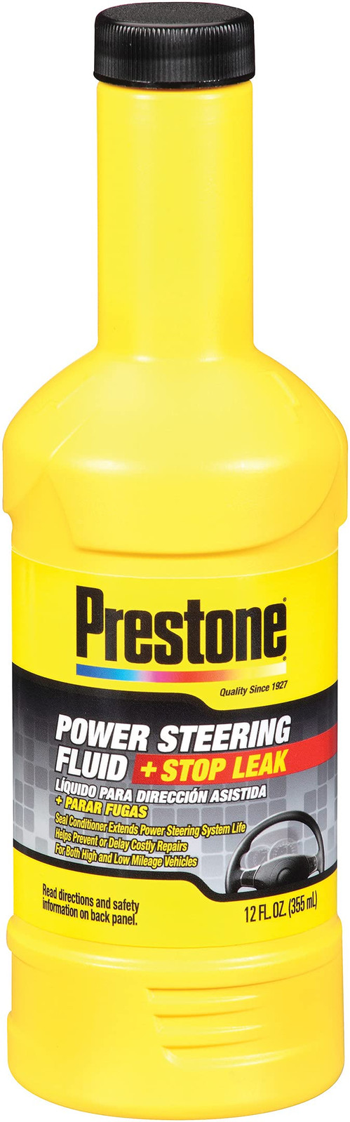 Prestone Power Steering Fluid with Stop Leak 12 oz Anti Wear Seal Protection gallery