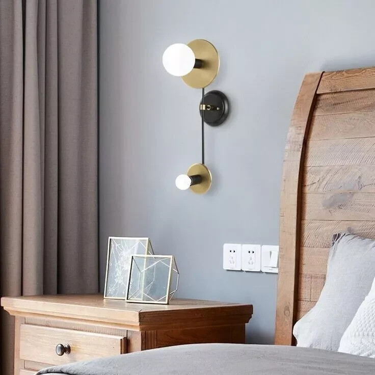 Modern Wall Light Italian Brass Adjustable Modern Handmade Living Bedroom gallery